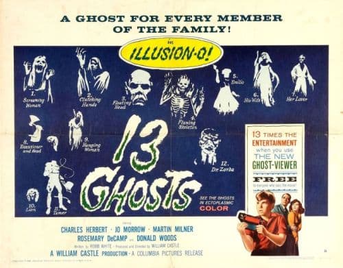 13 Ghosts 03 Movie Poster canvas print