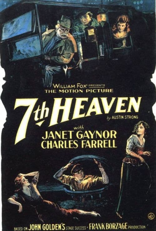 7th Heaven 1927 1a3 Movie Poster canvas print