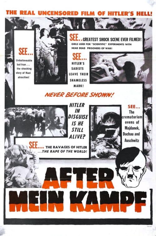 After Mein Kamph 01 Movie Poster canvas print