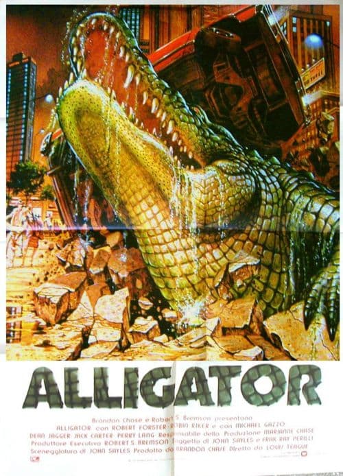 Alligator 2 Movie Poster canvas print