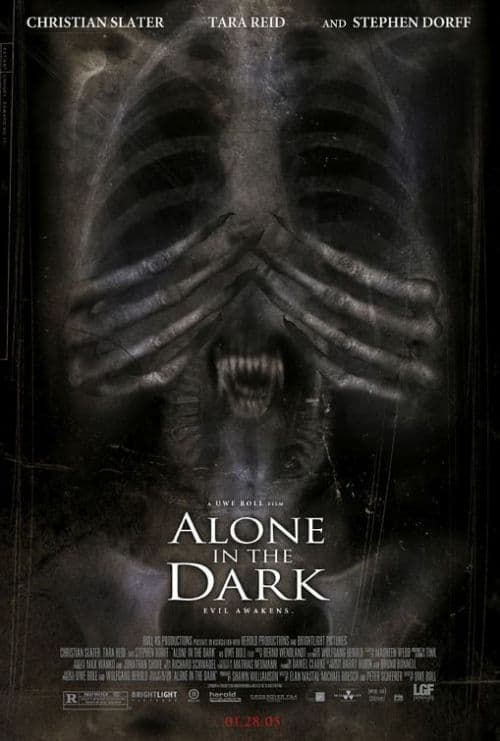 Alone In The Dark 2005 Movie Poster canvas print