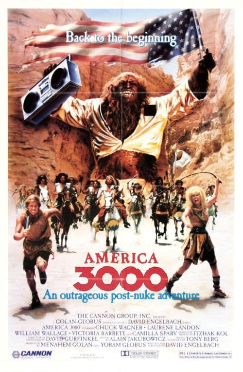 America 3000 01 Movie Poster canvas print