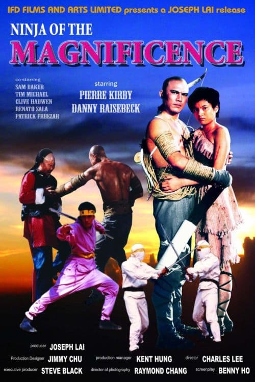 American Ninja Magnificent 01 Movie Poster canvas print
