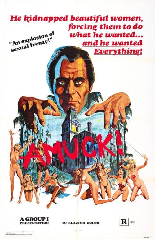 Amuck 01 Movie Poster canvas print