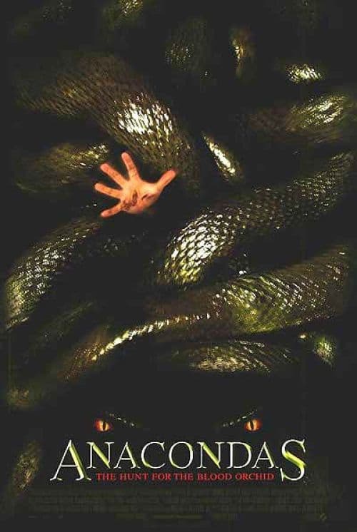 Anacondas  The Hunt For The Blood Orchid Movie Poster canvas print