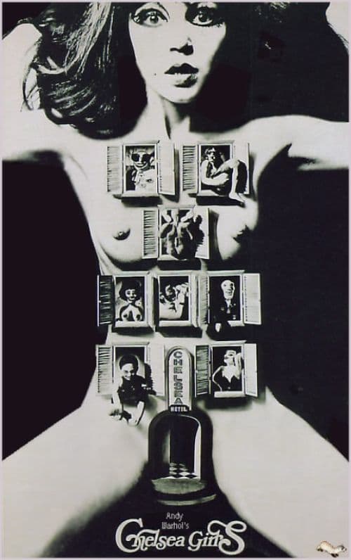 Andy Warhols Chelsea Girls 1966 Movie Poster canvas print