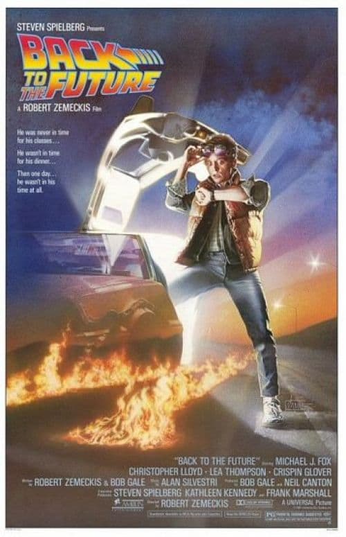 Back To The Future Movie Poster canvas print