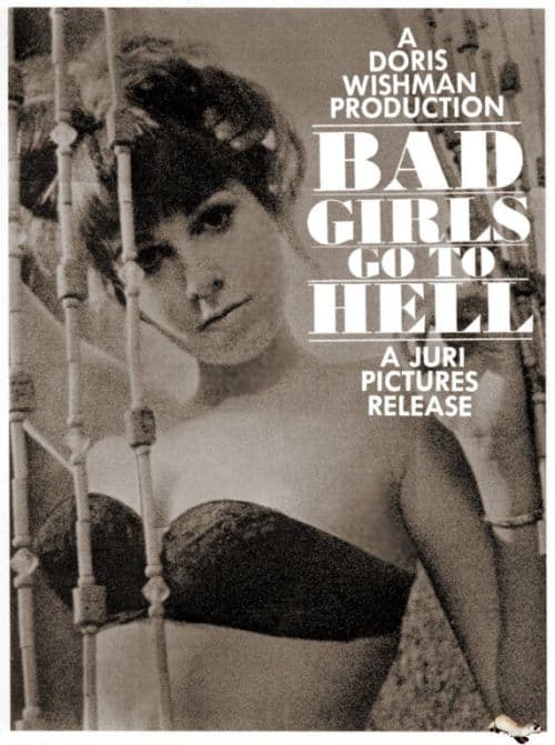 Bad Girls Go To Hell 1965 Movie Poster canvas print