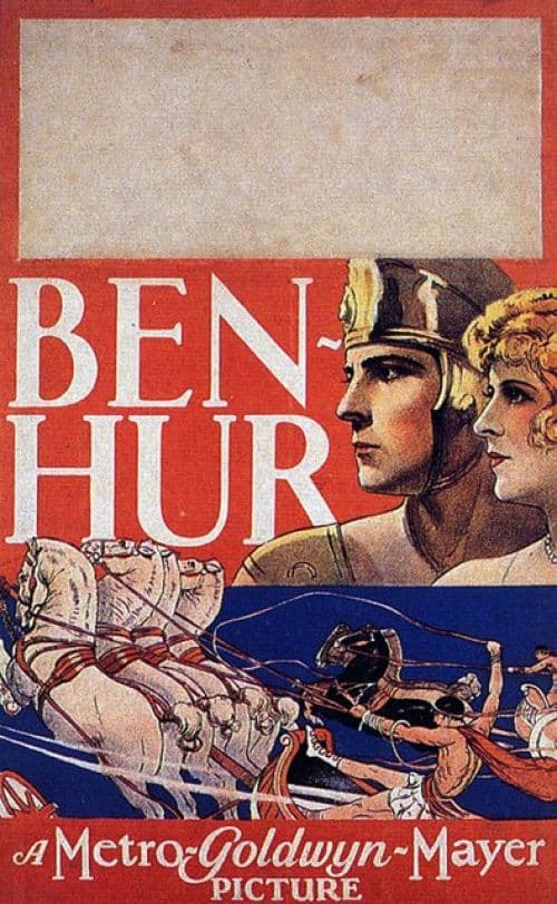 Ben Hur 1925 2a3 Movie Poster canvas print