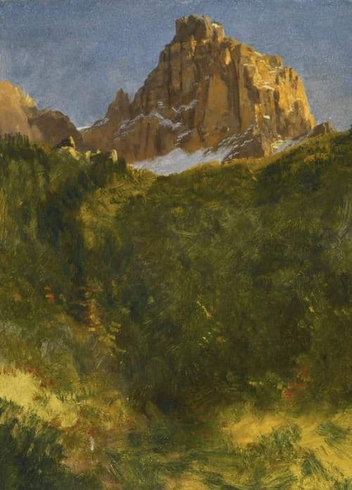 Bierstadt Albert Estes Park Colorado Ca. 1877 canvas print