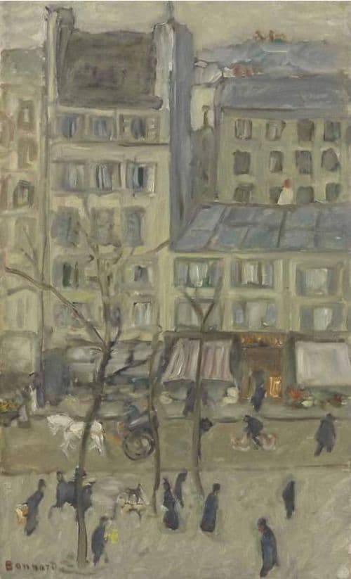 Bonnard Pierre Boulevard Des Batignolles Ca. 1901 canvas print