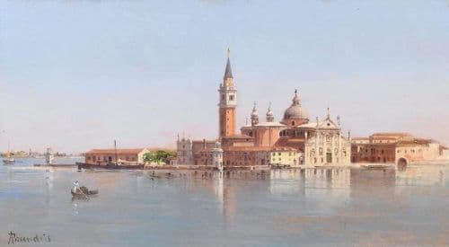 Brandeis Antonietta Venice A View Of San Giorgio Maggiore canvas print