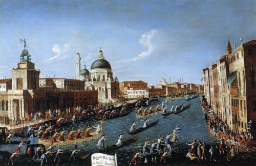 Canaletto The Women S Regaton The Grand Canal canvas print