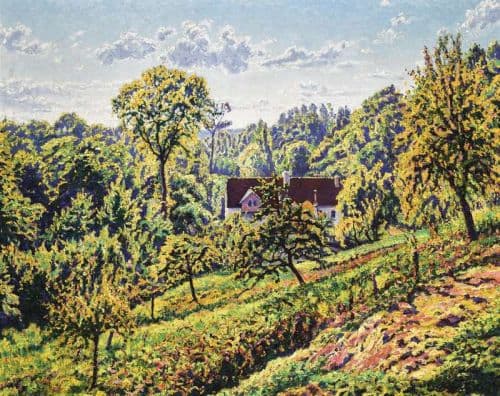 Cariot Gustave Paysage 1911 canvas print