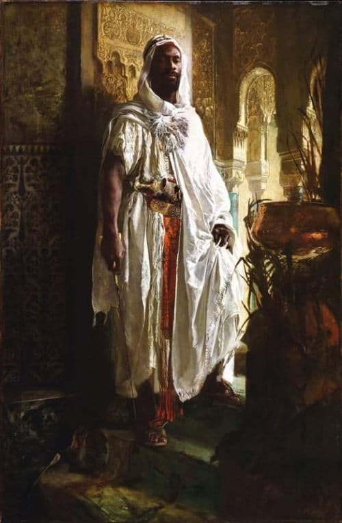 Charlemont Eduard The Moorish Chief 1878 canvas print