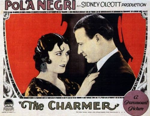 Charmer The 1925 1 Movie Poster canvas print