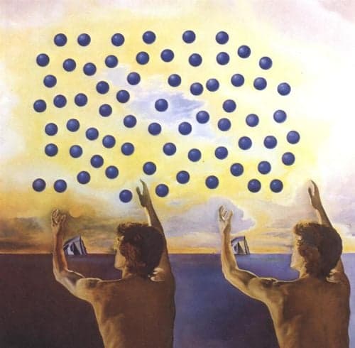Dali The Harmony Of The Spheres canvas print