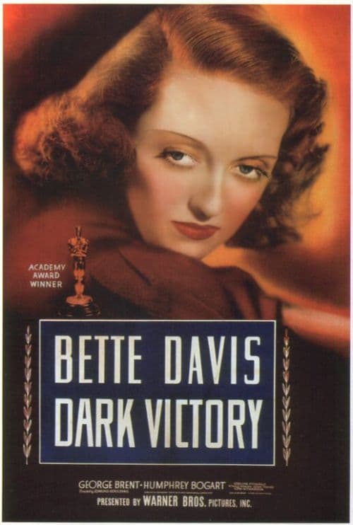 Dark Victory 1939 Movie Poster canvas print