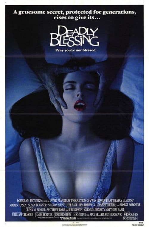 Deadly Blessing Movie Poster canvas print
