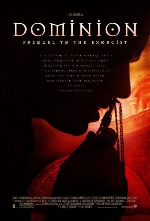 Dominion Prequel To The Exorcist Movie Poster canvas print