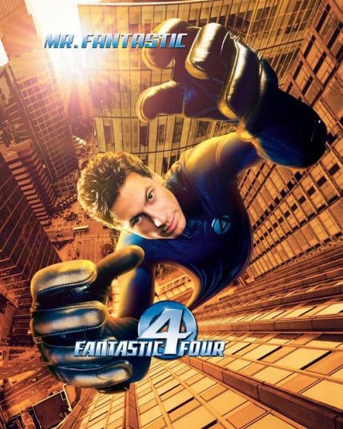 Fantastic Four Mr.fantastic Movie Poster canvas print