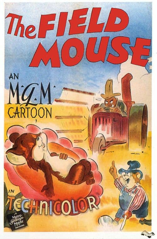Field Mouse 1941 Movie Poster canvas print