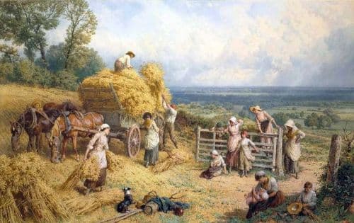 Foster Myles Birket Harvest Time canvas print
