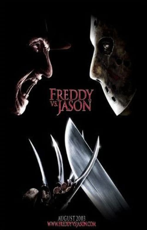 Freddy Vs Jason Movie Poster canvas print