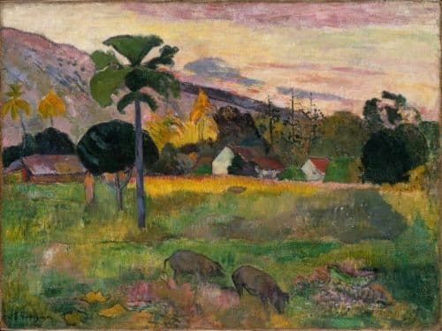 Gauguin Haere Mai canvas print