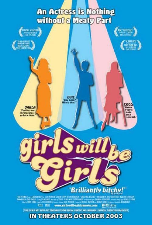 Girls Will Be Girls Movie Poster canvas print