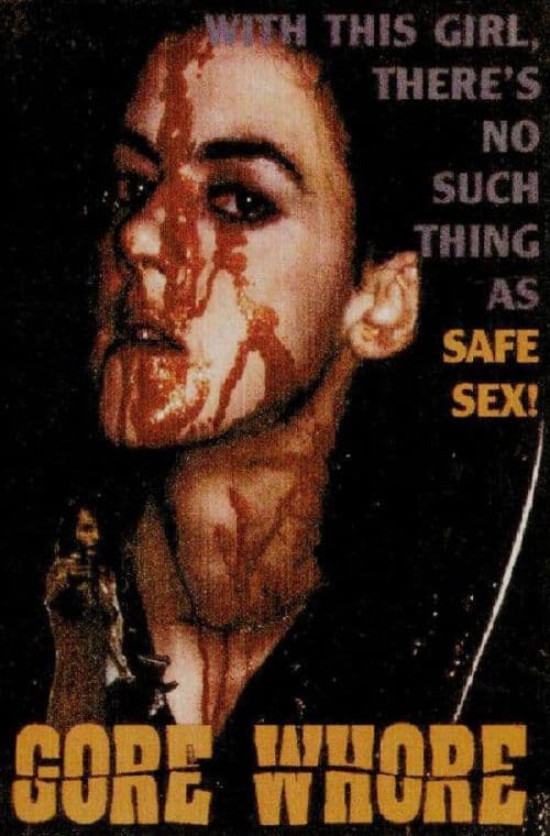 Gore Whore Movie Poster canvas print