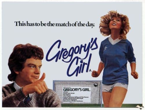 Gregorys Girl 1981 Movie Poster canvas print