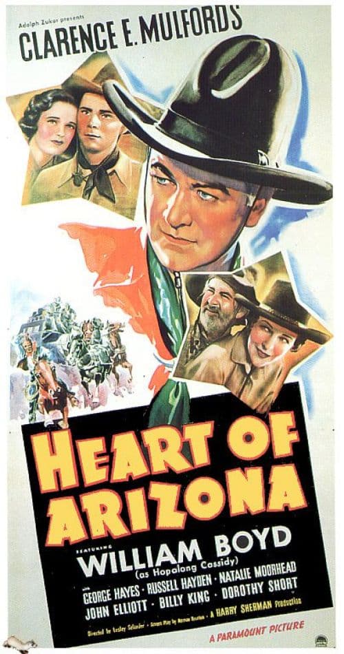 Heart Of Arizona 1938 Movie Poster canvas print