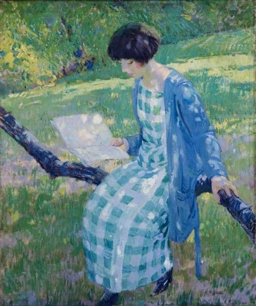 Herman H. Wessel A Summer Afternoon 1924 canvas print
