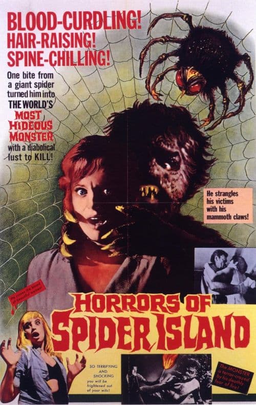 Horrors Of Spider Island 2 Movie Poster canvas print