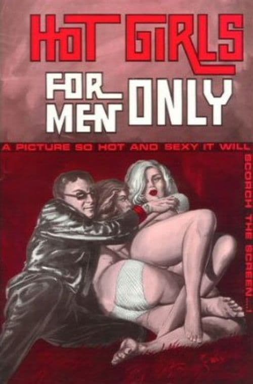 Hot Girls For Men Only Movie Poster canvas print
