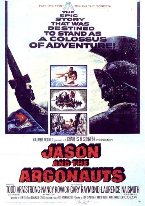 Jason And The Argonauts Movie Poster canvas print