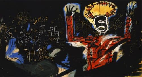 Jm Basquiat Profit canvas print