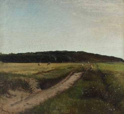 Johansen Viggo Landscape From Skagen canvas print