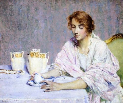Jones Francis Coates Tea Leaves Ca. 1910 canvas print
