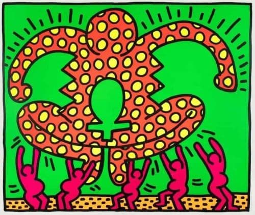 Keith Haring Fertility 5 canvas print