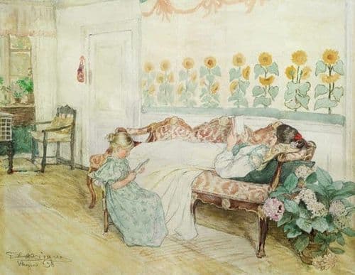 Kroyer Peder Severin Interior 1898 canvas print