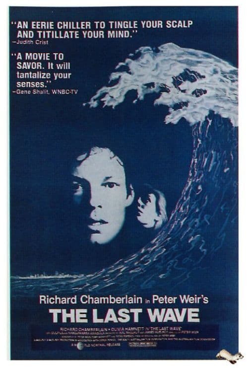 Last Wave 1977 Movie Poster canvas print