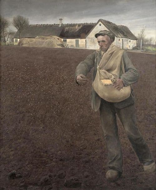 Laurits Andersen Ring The Sower 1910 canvas print