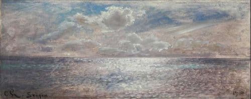 Locher Carl Sunshine Over The Sea Skagen 1900 canvas print