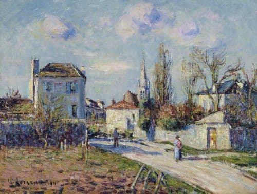 Loiseau Gustave Le Village De Mareil 1911 canvas print