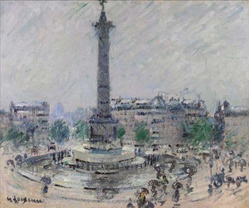 Loiseau Gustave Place De La Bastille Ca. 1922 canvas print