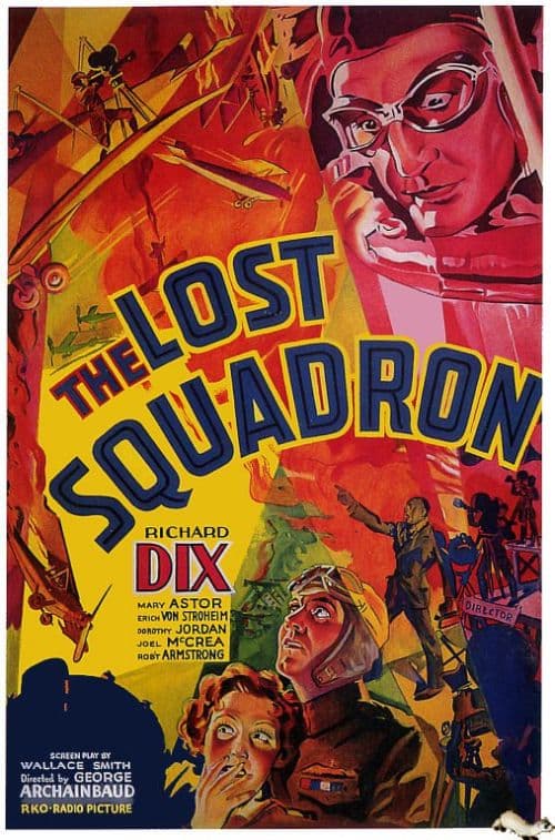 Lost Squadron 1932 Movie Poster canvas print