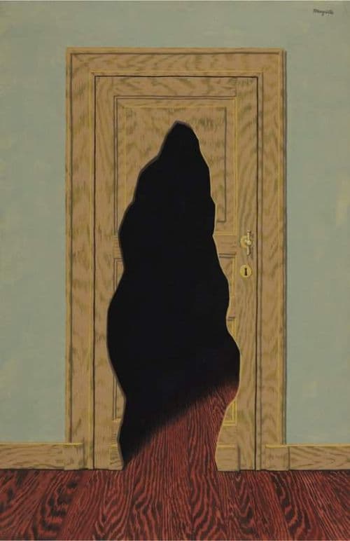 Magritte Rene La Reponse Imprevue 1963 64 canvas print