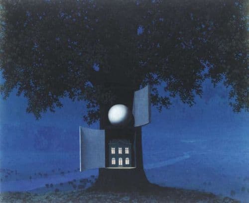 Magritte Rene La Voix Du Sang 1961 canvas print